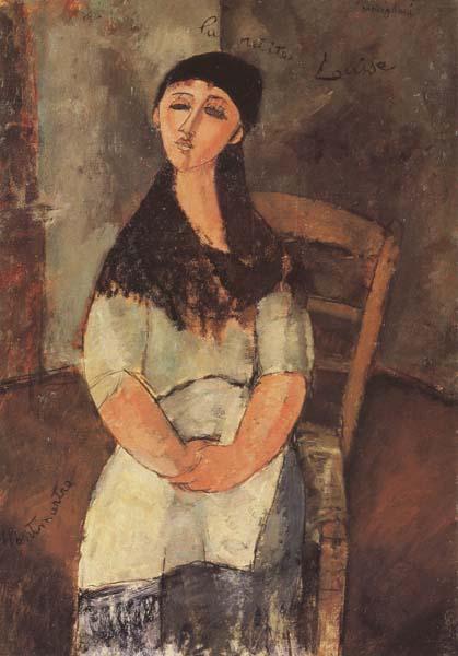 Amedeo Modigliani La Petite Louise (mk38) oil painting image